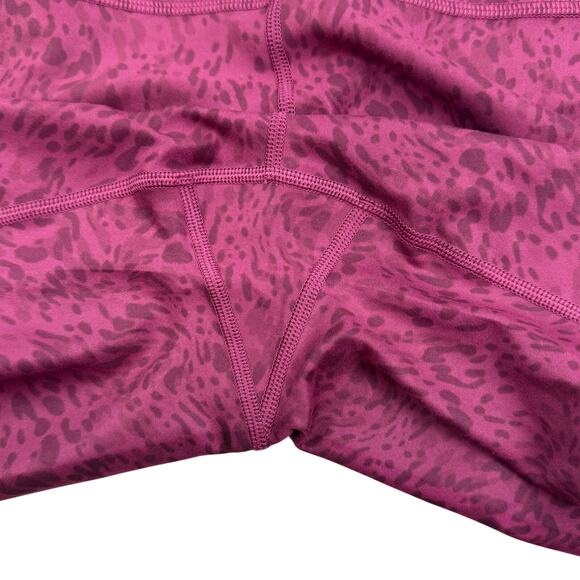 Athleta Elation Printed 7" Inseam Workout Athletic Bike Shorts Women's Size 1X - Picture 3 of 6